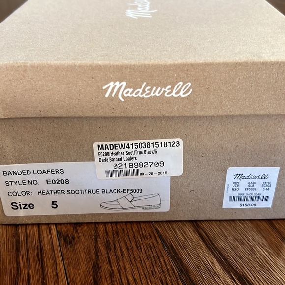 Madewell Darla (Elin) Banded Loafers in size 5 - Picture 10 of 11